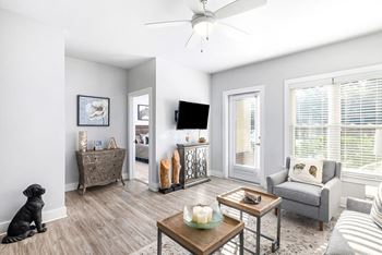 Spacious living room